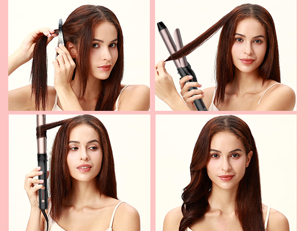rotating curling iron
