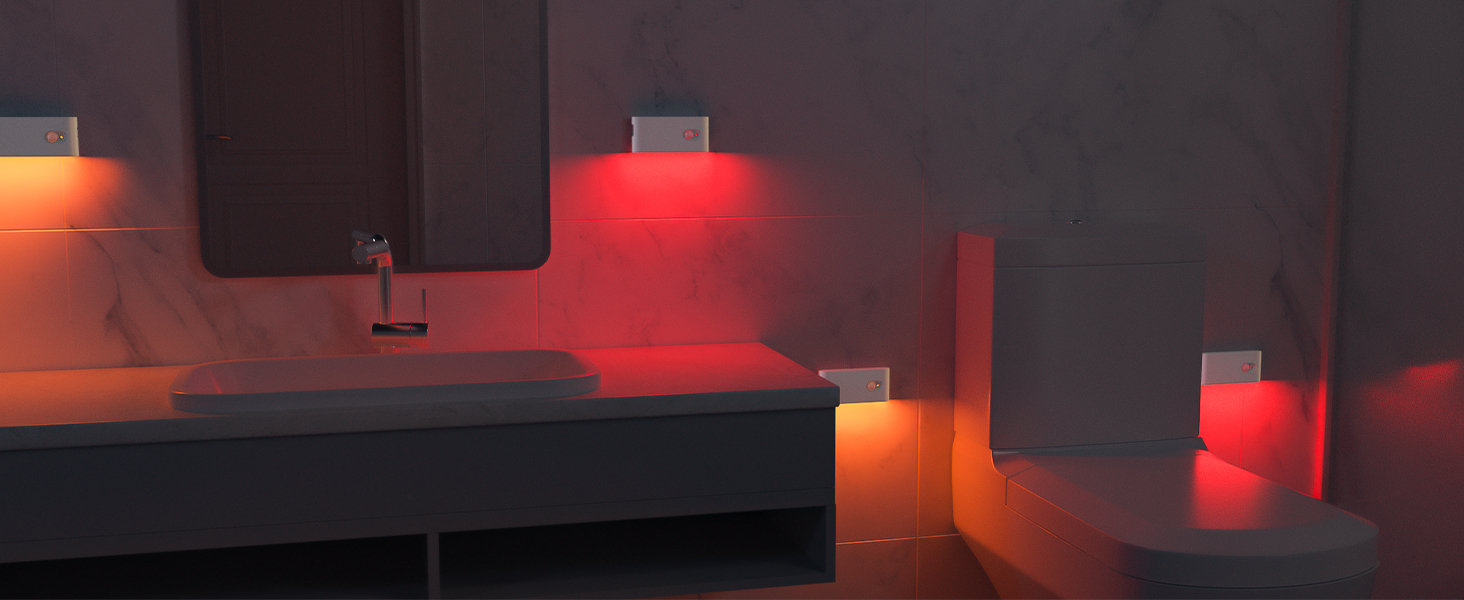 RGB motion sensor night light