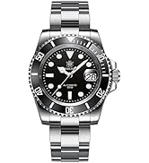Steeldive Men's Automatic Watch SD1953 Stainless Steel NH35 Movement 300m Diving Watches