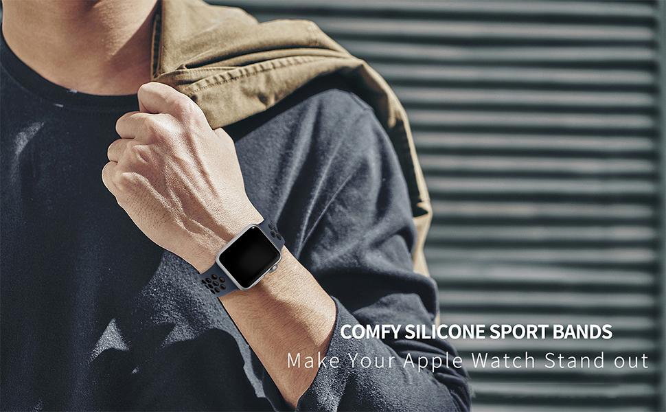 Lerobo sport bands for apple watch band 44mm