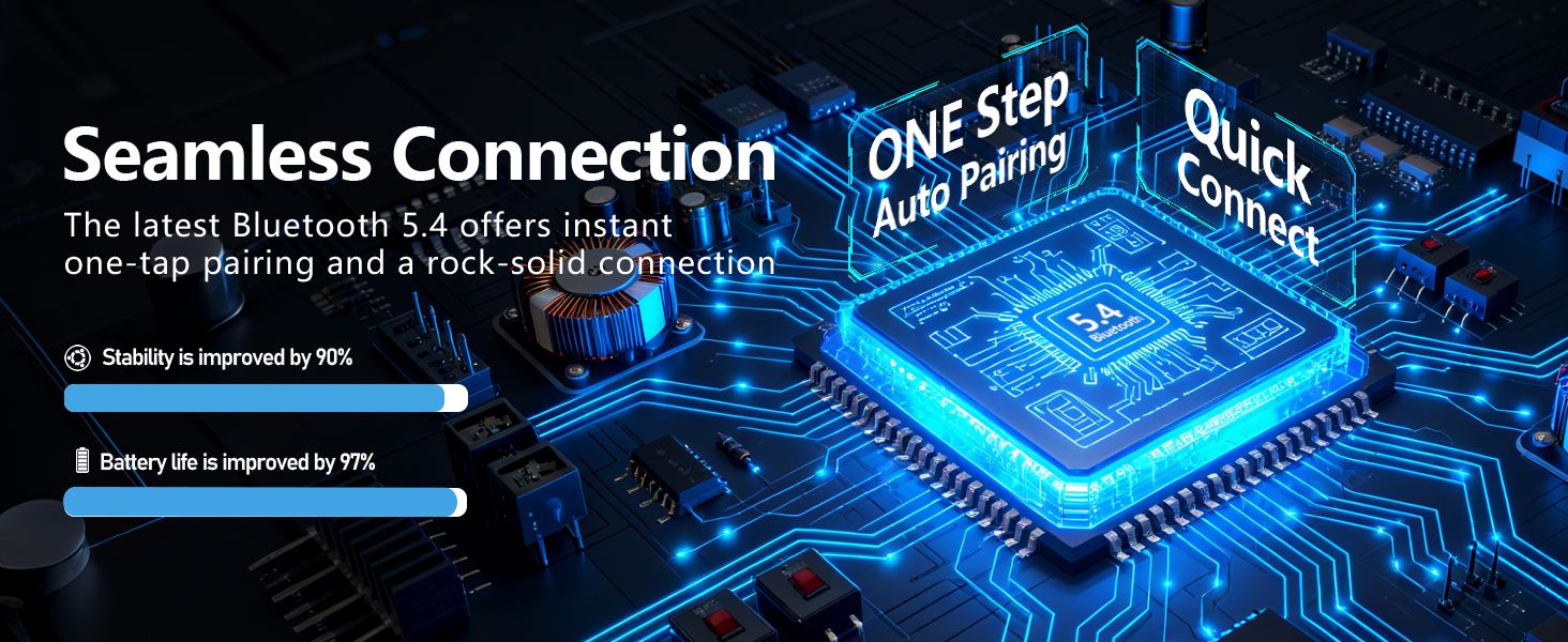 Bluetooth 5.4 earbuds