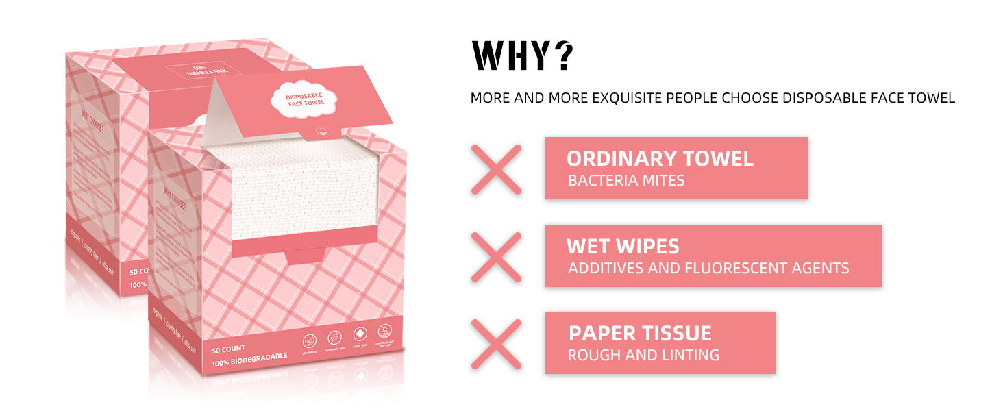 Why More And More Exquisite People Choose Disposable Face Towel?