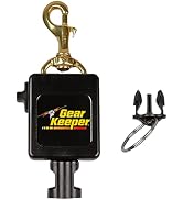 Gear Keeper Scuba Diving Console Retractor W/Brass Bolt Clip - RT4 & RT3 Series Scuba Gear for Se...