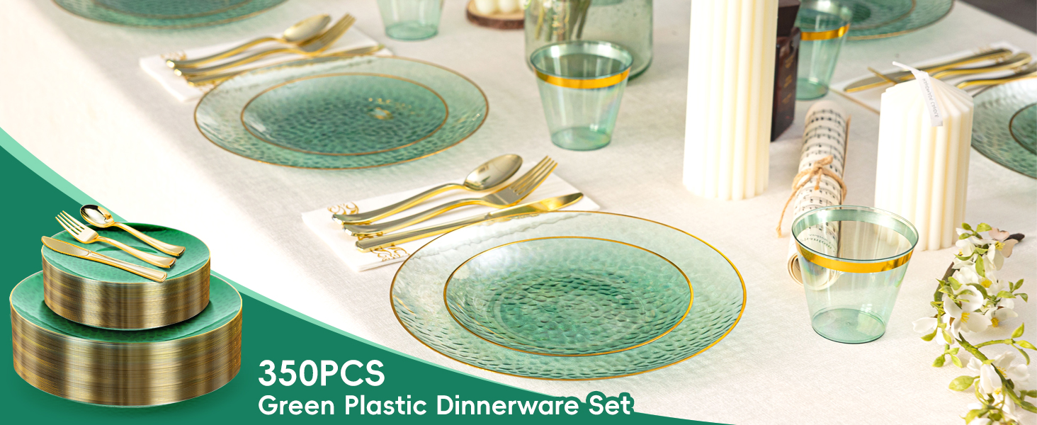 plastic plates sets