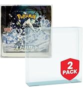 EVORETRO Display Case Storage Protector for Pokemon Japanese Booster Box – 2-Pack 0.5 mm Thick Pl...