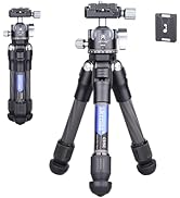 ARTCISE Mini Carbon Fiber Tripod with 28mm Ball Low Profile Tripod Head Lightweight Compact Trave...