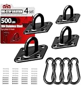 Stainless Steel Pad Eye Snap Hooks