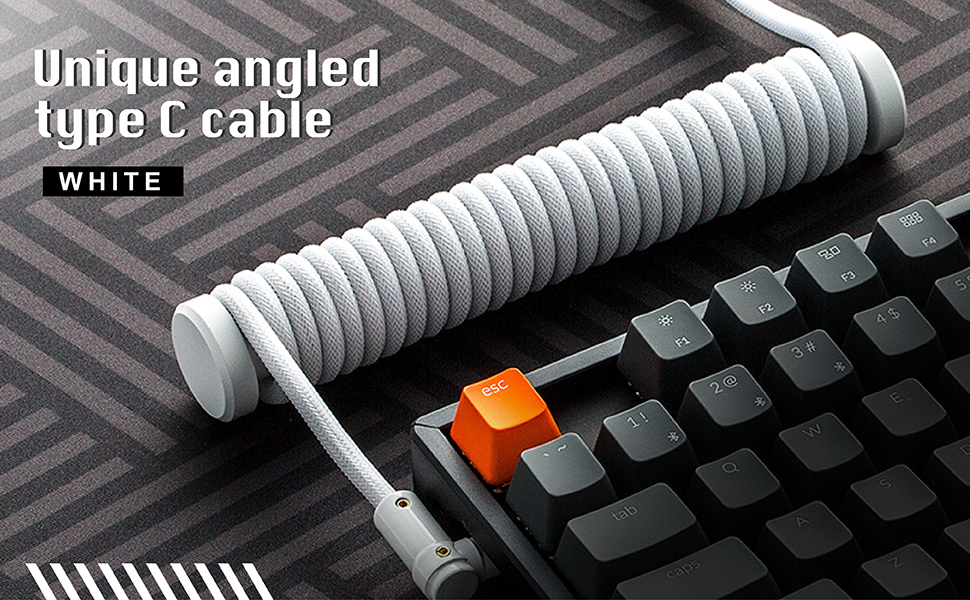 White cable