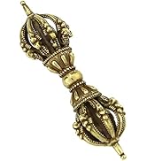 Healifty Tibetan Vajra Dorje Charm Shipa Hanging Ornament Pendant Meditation Decoration PUJA Symb...