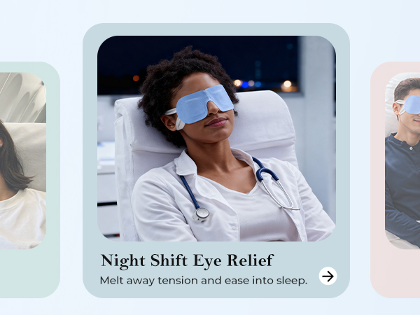 night shift eye relief