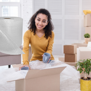 bubble wrap small medium large cushioning fragile breakable padding moving wrapping packing