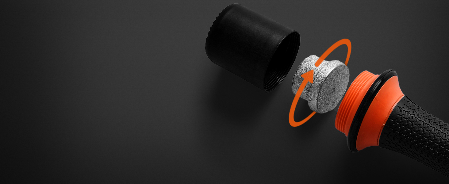 SQUATZ 4.41 lbs. Dumbbell Weight Set - Adjustable Weight All-in-One Versatile Dumbbells for Women