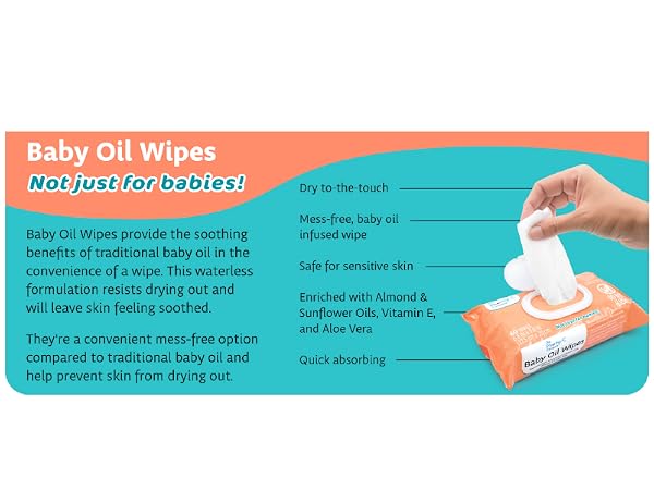 baby oil wipes home health