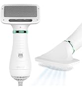 KUUBIA Pet Hair Dryer for Small and Medium-Sized Dogs and Cats | 2-in-1 Dog Hair Dryer with Slick...