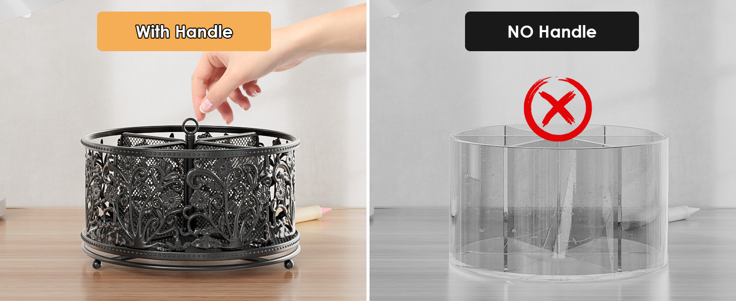rotating pen organizer
