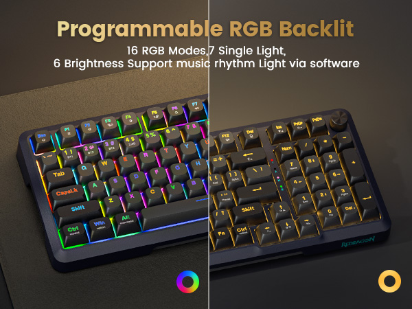 programmable RGB Backlit