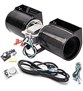 Replacement Fireplace Blower Kit for Heat-N-Glo, Hearth and Home, Quadra Fire, GTI, Heatilator, M...