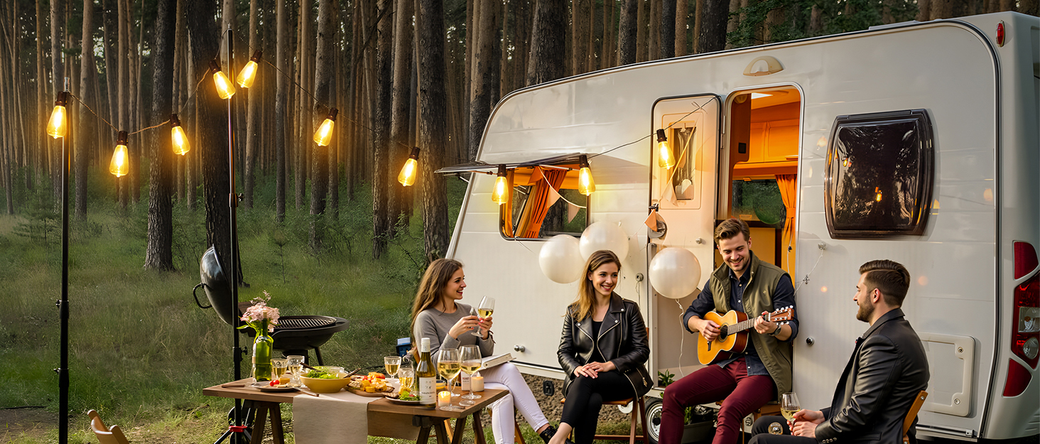 ST38 Solar Outdoor String Lights