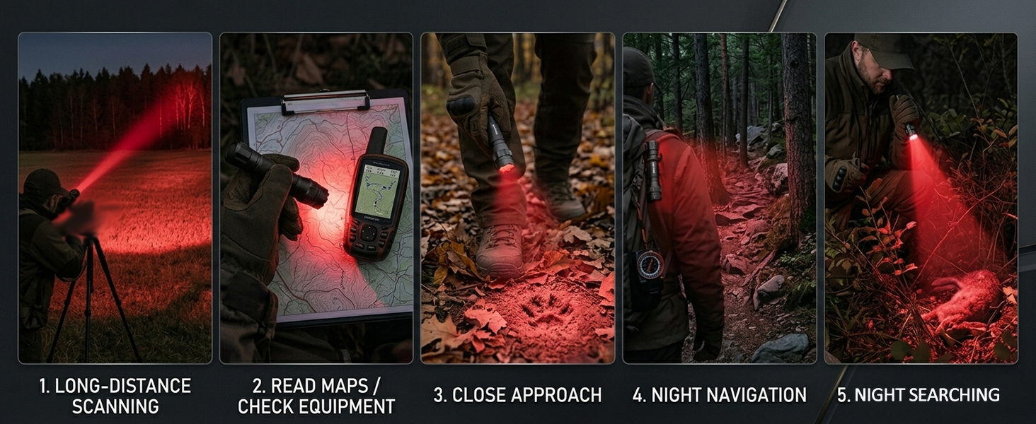 Multiple-scenario hunting