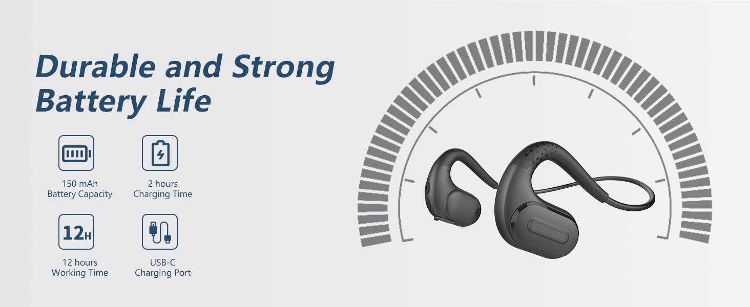 BANIGIPA Bluetooth Headset with Removable Microphone, Noise Cancelling Wireless Headset for Phones