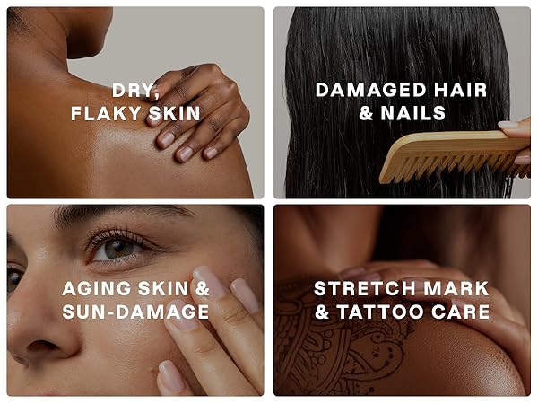 Dry, Damaged, Aging Skin