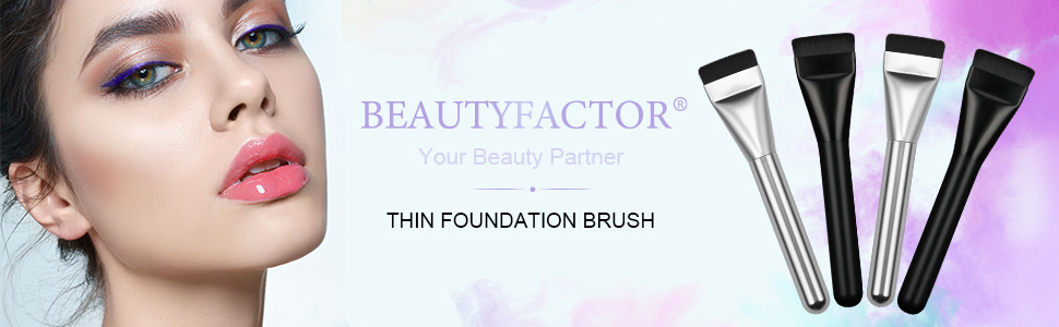 ultrathin spatula foundation brush