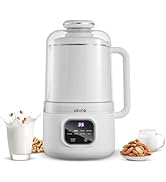 VEVOR 8-in-1 Nut Milk Maker, 34 oz Soy Milk Maker with Soundproof Cover for Homemade Oat, Nut, So...