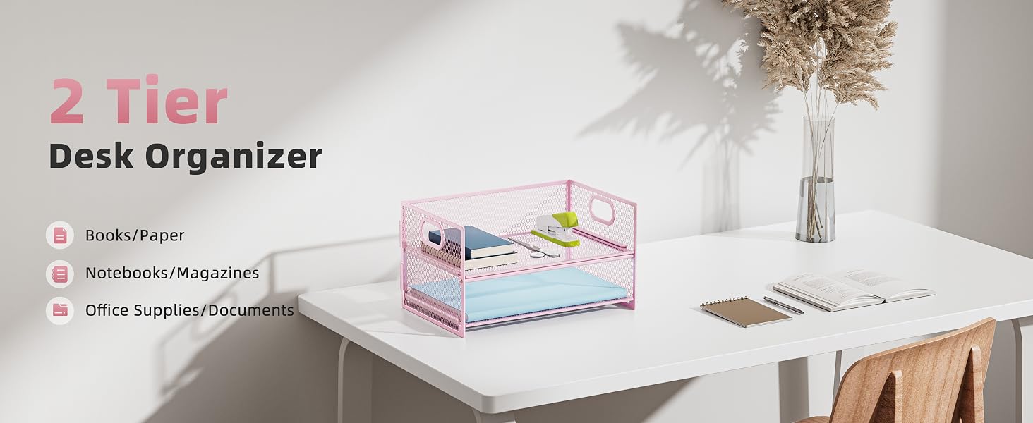 black desk organizer