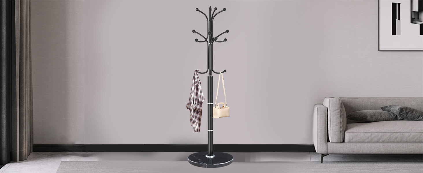 metal coat rack