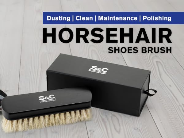 Premium White Horsehair Brush
