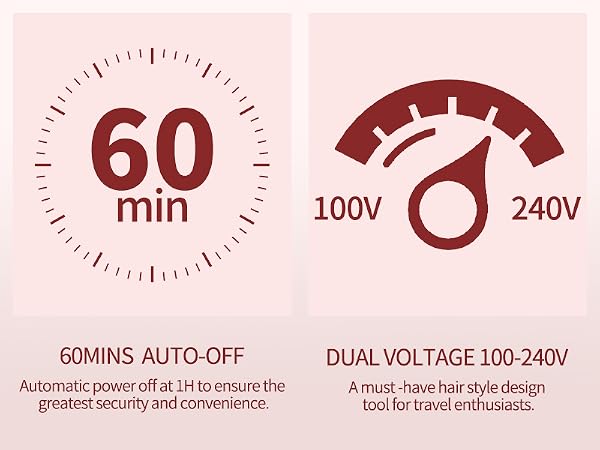 60 mins auto off