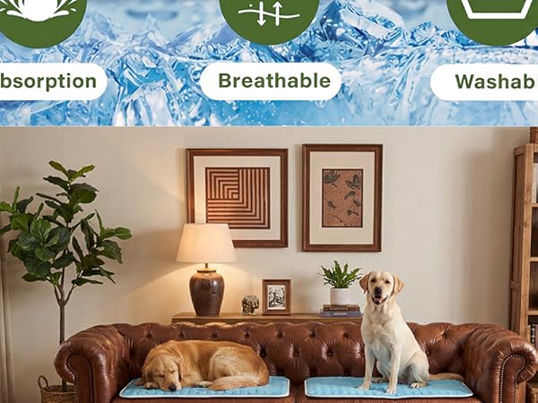 Summer Cooling Mat & Sleeping Pad- Water Absorption Top