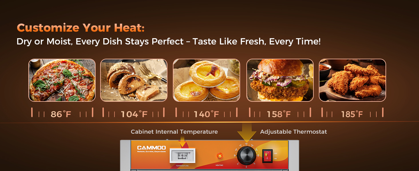 NT510 commercial food warmer