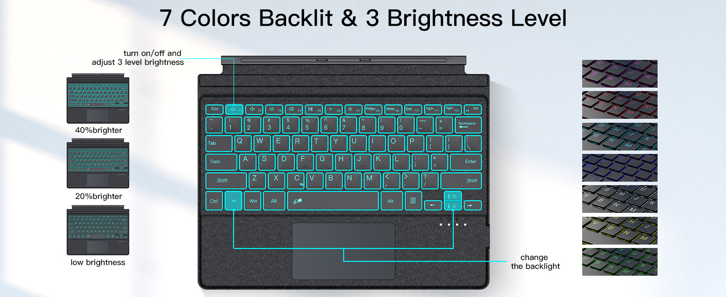 keyboard surface pro 7
