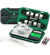 UNIWEIGH Milligram Scale Precision 0.001g/50g mg Scale for Weighing Powders | Digital Jewelry Sca...