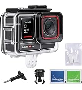 Walking Way Waterproof Case for Insta360 Ace Pro/2, Anti-Fog Underwater Camera Housing, 60M/196FT...