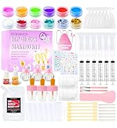WhizToys DIY Lip Gloss Making Kit 74 PCS, Purple Kids Lip Gloss Supplies Set Beginner, Fun Craft ...