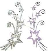 Star Die Cut for Card Making, Scrapbooking Die-Cuts, Hollow Out Star Metal Cutting Dies Congratul...