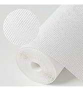 Kitchen Shelf Liner Drawer Liners, Non-Adhesive Refrigerator Liners Waterproof Fridge Mats with S...