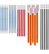 AAwipes Cleanroom Foam Tip Swab Set (5 Various Colors & Styles, 100 Pack) - Assorted Multi-Use Cl...
