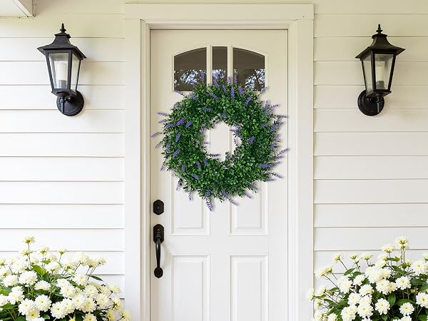 green wreath