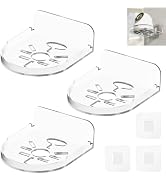 3 Pack Small Shelf, Security Camera Wall Mount Holder, Baby Monitor Mount,360°Rotation Security B...