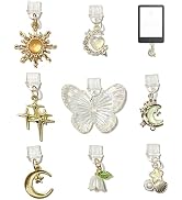 Charms for Kindle E-reader Phone Anti Dust Plug Charm Compatible with Type C +Lightning Charging ...