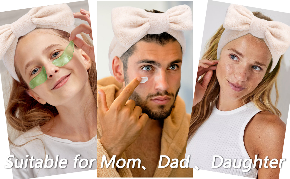 Face Wash Headband for women and men
