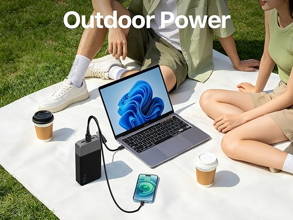90w 20000mAh PowerBank with USB-C Cable