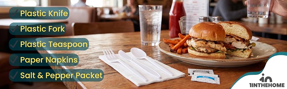 cutlery set, plastic cutlery set, cutlery set disposable