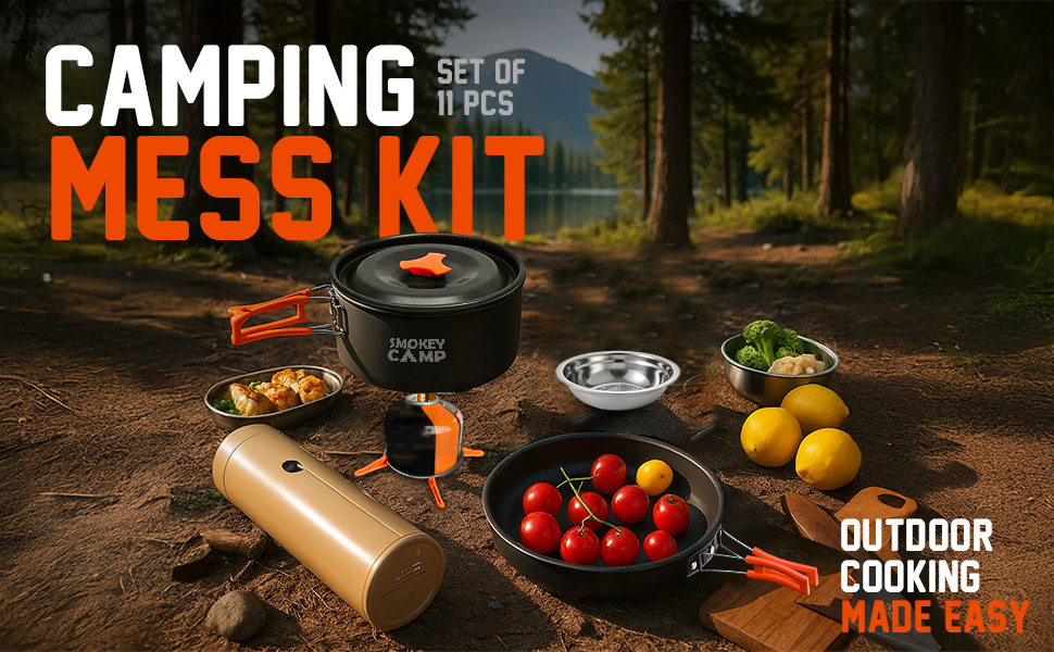 compact camping cookware