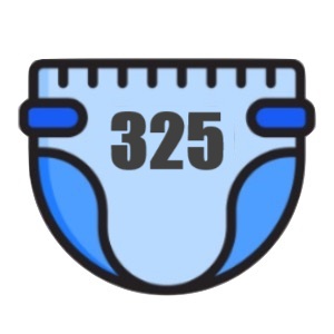 hold 325 new born dipaers