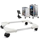 Seloom Computer Tower Stand, Desktop Stand, Adjustable Mobile CPU Stand with Rolling Caster wheel...