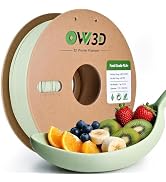 OVV3D 3D Printer Food Safe Filament PLA 1.75mm, PLA+ Soft Sage Green Food Grade Filament, Safety ...